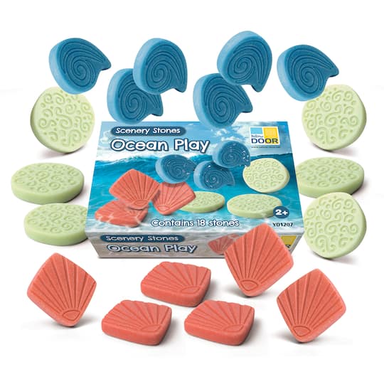 Yellow Door Scenery Stones Ocean Play Set